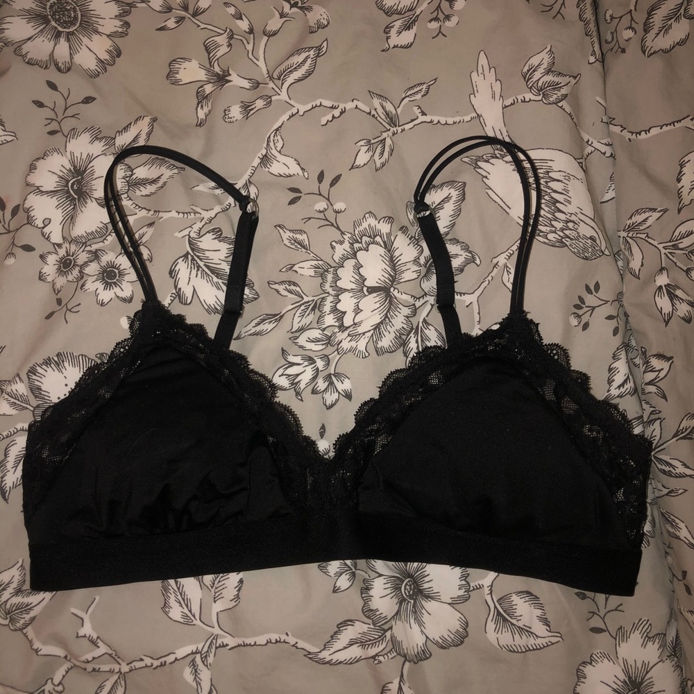 Black bralette